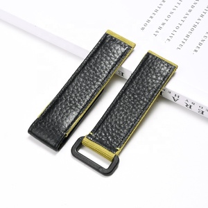 حزام ساعة نايلون من الجلد الفاخر المخصص بحلقة وحلقة 20 من القماش حزام ساعة - Product Image 5