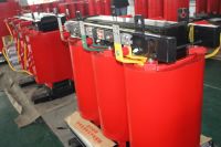 Transformateur sec de la phase SCB10 de l'enroulement de cuivre de la Chine 160 1250 KVA