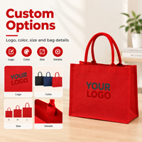 Sac fourre-tout uni avec logo personnalisé et soufflets latéraux, doté de poignées courtes, idéal pour les cadeaux de conférence