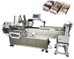 Tickets Cardboard Paper Automatic Tape Bundling Machine Bundle Wrapping Machine