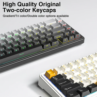 Clavier mécanique sans fil AULA F65 65% Layout Hot-Swap Gasket-mounted PBT LED RGB Gaming Keyboard