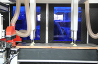 Router CNC Automático de Cuatro Lados de Alta Resistencia, Motor de 30kW, Estructura Totalmente de Acero, PLC ATC, Máquina de Producción de Paneles de Madera, Puertas y Muebles