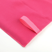 Serviette de sport en microfibre super absorbante et à séchage rapide DZ Wholesale, impression de logo personnalisée, serviette de voyage pour les mains avec poids imprimé