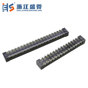 TB-1515 TB-Serie 10-polig 11-20 Kontakte Schraubanschluss Messing Industrielle Isolierte Anti-Elektroschock 25A Klemmenleiste - Product Image 4