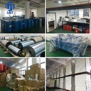 Polyisocyanurate cứng nhắc bọt mịn tấm nhôm 20 25 mét Pre cách điện PIR ống dẫn không khí tấm với lá nhôm cho HVAC hệ thống - Product Image 6