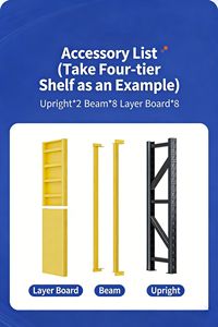 Estantería Metálica de 5 Niveles con Altura Ajustable para Almacenamiento en Garaje, Ecológica, Fácil de Instalar, Multiusos - Product Image 6