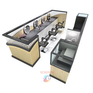 Elegant High Quality Beauty Salon <strong>Counter</strong> Workstation Beauty Salon Store <strong>Coton</strong> Shop OEM - Product Image 3