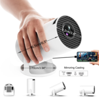 Proyector de Video LCD HTP S66, Directo de Fábrica, Smart WIFI, Full HD 720P, LED, Home Theater, 4K Full HD