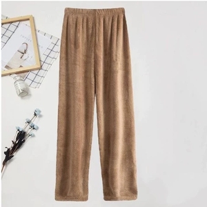 <span class=keywords><strong>Pantalon</strong></span> de <span class=keywords><strong>pyjama</strong></span> en polaire doux pour femmes d'hiver, vêtements de détente thermiques, vêtements de nuit confortables pour la maison - Product Image 2