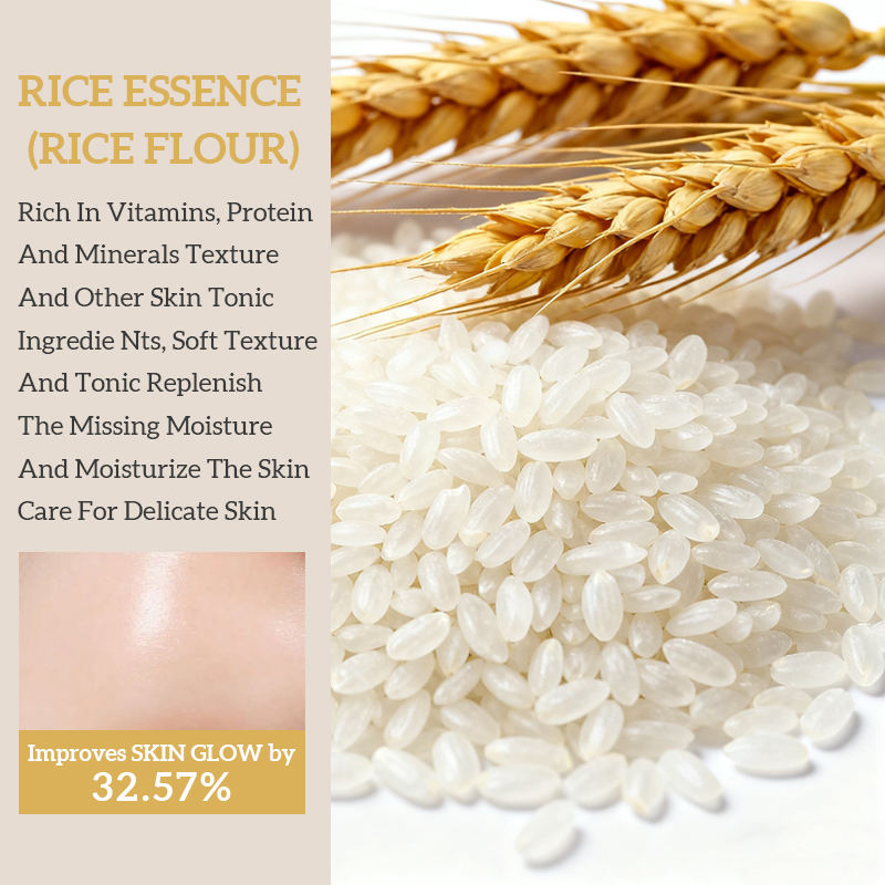 cleansing foam face wash rice water bright foaming