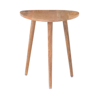 Table basse triangulaire en bois Bond, design exclusif, moderne, écologique, petite, pour chambre à coucher, salon, bureau