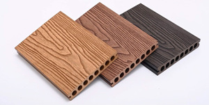 Factory outlet 3D goffrato guadagno di legno profondo nuova tecnologia WPC 3D goffrato <span class=keywords><strong>decking</strong></span> composito - Product Image 4