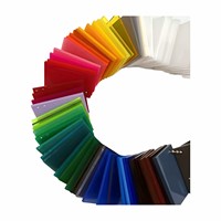 Plaque acrylique de haute qualité 3 mm, panneau en PMMA vierge, échantillon gratuit disponible