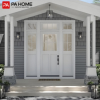 Maison moderne de luxe PINAI Villa Entrée principale Porte d'entrée en verre et bois
