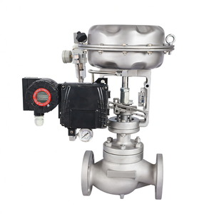 Vanne à Globe Pneumatique à Bride Covna 2 Voies pour Contrôle de l'Eau, de l'Air, du Gaz, de l'Huile et des Liquides Dn20~Dn300, Vanne de Régulation à Diaphragme Pneumatique - Product Image 2