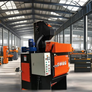 Haute Performance Delong cuivre pièces traitement de Surface ceinture Tumble tablier Wheelabrator Vertical /Shot Blast <span class=keywords><strong>Machine</strong></span> - Product Image 4