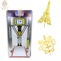 Innovadora Máquina Impresora 3D Automática para Pintar con Azúcar, para Diseños Creativos de Arte Comestible con Isomalt, Segura y Divertida para Hacer Postres para Niños