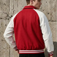 Veste bomber coupe-vent de sport décontractée pour homme, avec broderie graphique personnalisée, idéale pour l'hiver et les activités de plein air