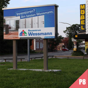 P8 panneau polychrome extérieur de taille d'armoire de 960x960mm panneau LED fixe d'affichage de la publicité LED - Product Image 6