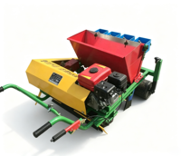 Semoir agricole manuel de précision, Planteuse d'ail multi-rangs, Machine à semer l'ail automotrice