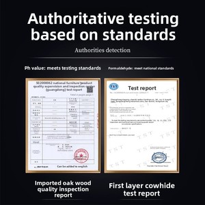 طقم أريكة جلدية أوروبية 124 قطعة، أريكة فاخرة بلون الشمبانيا مع رقائق ذهبية وخشب صلب لغرفة المعيشة - Product Image 4