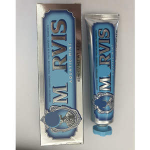 Pasta de Dientes Marvis Original de Italia, 85 ml, Menta, Refresca el Aliento, Blanquea los Dientes, a Base de Hierbas, Elimina las Manchas de Humo, para Uso Doméstico - Product Image 4