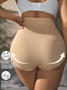 <span class=keywords><strong>Faja</strong></span> Moldeadora de Cintura Alta <span class=keywords><strong>para</strong></span> Mujer, Control Firme, Sin Costuras, Transpirable, Tallas 3XL 4XL, Reductora de Abdomen - Product Image 4