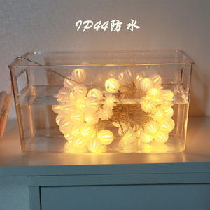 Small Size Outdoor Camping <strong>LED</strong> <strong>Light</strong> <strong>String</strong> 10m Plastic Bubble <strong>Ball</strong> Lanterns Solar Powered Courtyard Decorative Atmosphere <strong>Light</strong> - Product Image 4