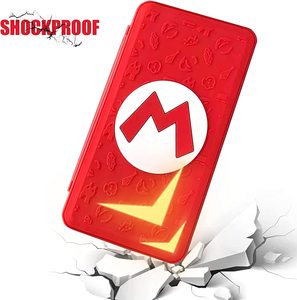 24 Khe Cắm ABS Silicone 3D dập nổi trò chơi <span class=keywords><strong>SD</strong></span> Thẻ Hộp mực Thẻ nhớ bảo vệ hộp chủ trường hợp đối với Nintendo chuyển đổi 2 OLED Lite - Product Image 5