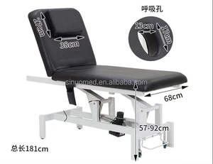 Hochwertige Elektrische Untersuchungsliege mit Kissen Mobile Physiotherapie-Liege mit Motor für Untersuchungen und Massagen - Product Image 2