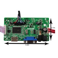 2560X1440 Lcd Driver Pcb Board Vga 30Pin Edp Lcd Controller Board pour Lm270Wq1-Sda1/Sda2 Lcd Screen