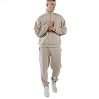 Ensemble de survêtements streetwear de luxe sur mesure pour hommes, comprenant un sweat à capuche oversize, une veste, un pantalon et un ensemble 2 pièces