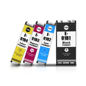 Supercolor ตลับหมึกที่รองรับ T01B1-T01B4 T01B 4สีเต็มไปด้วยหมึกสำหรับเครื่องพิมพ์ Epson WF-C8190a WF-C8690a - Product Image 1