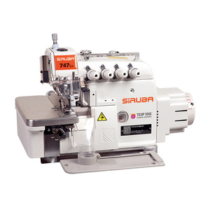 Siruba 747L Tốc Độ Cao Trở Lại Latch Overlock Máy May Bốn Chủ Đề Công Nghiệp Bị Khóa <span class=keywords><strong>Stitcher</strong></span> - Product Image 2
