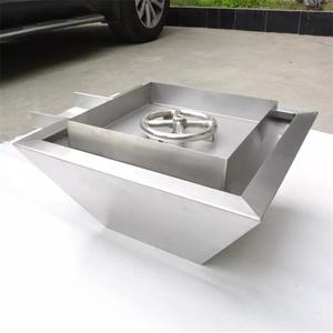 Columna decorativa de cascada para piscina, cuencos de <span class=keywords><strong>agua</strong></span> y <span class=keywords><strong>fuego</strong></span> de acero inoxidable - Product Image 4