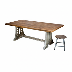 Hot Sale Modern Rectangular Dining Set <b>Solid</b> <b>Wood</b> <b>Table</b> <b>Top</b> Eco-Friendly Restaurant Furniture for Home Bar Hotel Living Room - Product Image 2