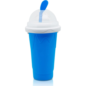New Arrivals Magic Cup Slushy <b>Maker</b> Reusable Instant Slushie Cup With Lid Food Safe Silicone Squeeze Icy Cup - Product Image 2