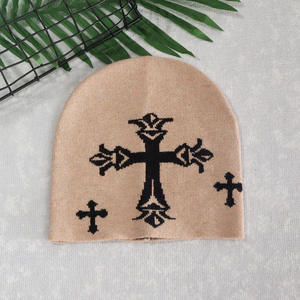 Benutzer definiertes Logo Unisex gestrickt bedruckte Winter mütze Druck Dick Jacquard gestrickt individuell bedruckte Mütze Hochwertige Hüte - Product Image 4