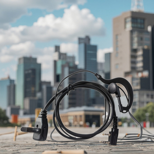 Auricolare K con PTT e Interfaccia da 3,5mm, Compatibile con Radio Bidirezionale e Walkie Talkie, Cuffie Cablate per Musica - Product Image 4