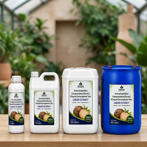 Extractos Naturales de Amorphophallus Campanulatus, Extracto Líquido 1L 5L 25L 50L, Suplemento Herbal Líquido Oral, Apoyo para la Salud Digestiva - Product Image 2