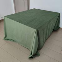 BY250027 Usine En Gros Velours Doux Tissu Couverture De Table 70x160cm Linge De Table pour Décorations De Réception De Mariage