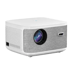 2024 son Model Tv projektör ve hoparlör Mini projektör Lens Ultra ışık projektör bilgisayar için ucuz