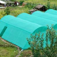 Arbres pépinière agro toit vert noir et blanc toile étanche HDPE monofilament lumière du soleil solaire pare-soleil net voile