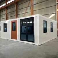 Maison conteneur extensible 40 pieds, directement de l'usine, à faible coût, portable, en acier, étanche, pour hôtels, entrepôts, appartements (également disponible en 20 pieds)