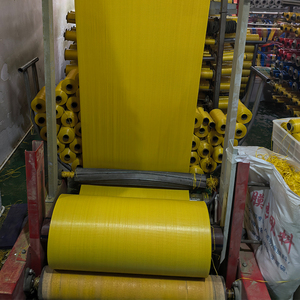 Tessuto in PP Giallo OEM RUIDING in Rotoli per Produzione di Teli Pacciamanti e Sacchi in PP - Product Image 1