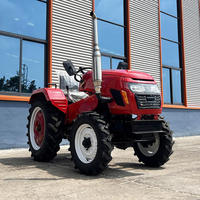 Tractor de Ruedas de Alto Torque de 100HP/120HP con Tracción en las Cuatro Ruedas, un Pionero en el Campo de la Agricultura en Terrenos de 100 Acres