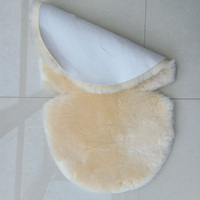 Échantillon de doublure de poussette en peau de mouton véritable ECO-TAN, certifiée Oeko-Tex Safe pour bébé, pour textiles de maison