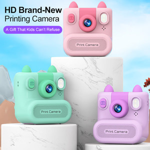 Appareil photo Polaroid pour enfants, dessin animé, haute définition, impression photo-vidéo, comme cadeau pour étudiant - Product Image 6