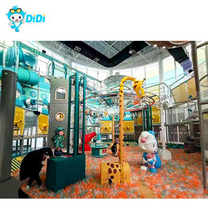 Jeu intérieur commercial sur le thème du cirque personnalisé à guichet unique pour enfants aire de jeux toboggan fosse de sable piscine à balles fabricant d'équipement - Product Image 2