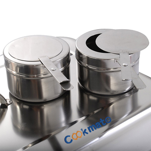 Food Grade Hot Buffet Chafer Restaurant Serving Dish Catering <strong>Equipment</strong> With <strong>Handle</strong> - Product Image 4